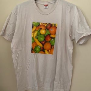 Supreme Fruits White Tee. Size XL. Pre Owned.